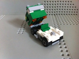 Набор LEGO MOC-10155 5865 European Semi Cab