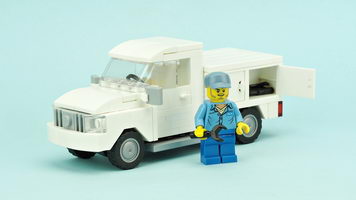Набор LEGO MOC-10200 Utility and Service Truck