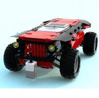Набор LEGO MOC-10212 EV3 Robocar