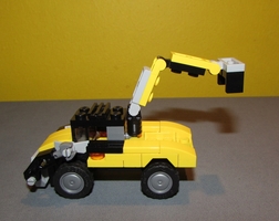 Набор LEGO Желтый экскаватор