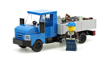 Набор LEGO MOC-10264 Грузовик с боковой разгрузкой