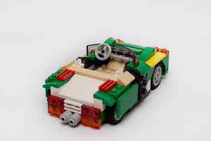 Набор LEGO MOC-10382 Зеленый кабриолет