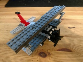 Набор LEGO MOC-10395 Биплан