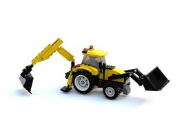 Набор LEGO MOC-10399 JCB Backhoe