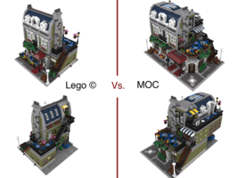 Набор LEGO Парижский ресторан на углу