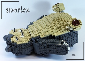 Набор LEGO MOC-10490 Snorlax