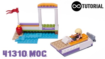 Набор LEGO 41310 Boat and pier