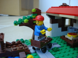 Набор LEGO Домик с прудом