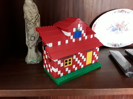 Набор LEGO Красный кирпичный фасад