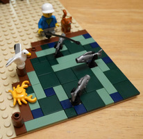 Набор LEGO Cathy&#39;s Fishing Lodge