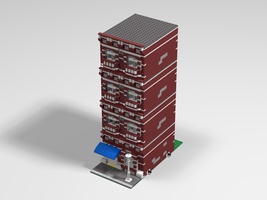 Набор LEGO MOC-10732 Старое здание на пляже