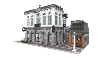 Набор LEGO Банк с кафе