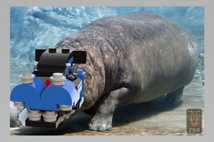 Набор LEGO Голова бегемота