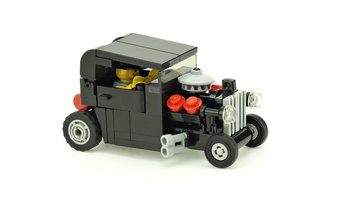 Набор LEGO Small black hod rod