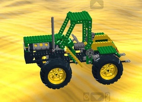 Набор LEGO MOC-10900 8859 in John Deere style