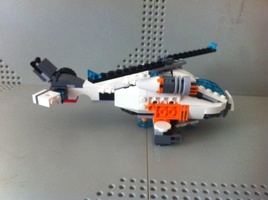 Набор LEGO MOC-10968 Военный вертолет