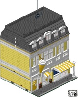 Набор LEGO MOC-10981 Магазин мороженного