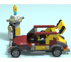 Набор LEGO 60150 - Pizza advertising (buggy + column)