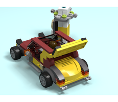 Набор LEGO 60150 - Pizza advertising (buggy + column)