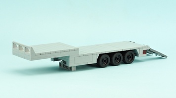 Набор LEGO MOC-11304 Low bed semi trailer
