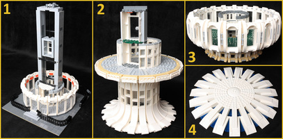 Набор LEGO Ядерное здание