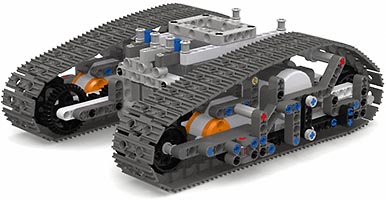 Набор LEGO Гусеничное шасси с управлением через Mindstorm