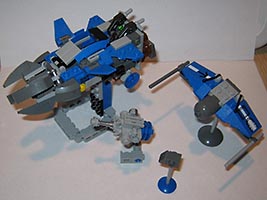 Набор LEGO Пиратский космический корабль 'Минога'