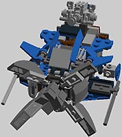 Набор LEGO Пиратский космический корабль 'Минога'