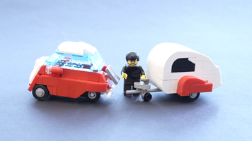 Набор LEGO BMW Isetta Teardrop Camper