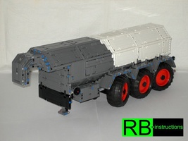 Набор LEGO MOC-11624 Gooseneck barrel for Claas Xerion 5000 (Schwanenhalsfass)
