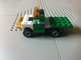 Набор LEGO MOC-11667 5865 Flatbed Truck