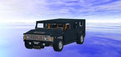 Набор LEGO MOC-11668 Hummer H3