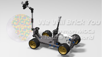 Набор LEGO MOC-11758 Lunar Rover - 42046 Alternate by We Will Brick You
