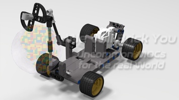Набор LEGO Lunar Rover - 42046 Alternate by We Will Brick You