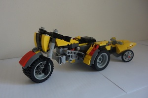 Набор LEGO MOC-11779 4939 Trike with Trailer