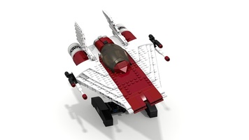 Набор LEGO MOC-11825 A-Wing - midi size
