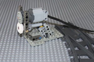Набор LEGO MOC-11841 PF Motorized and Actuated Train Track Switch