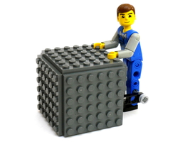 Набор LEGO Wind-Up Box Pusher