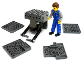 Набор LEGO Wind-Up Box Pusher