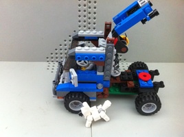 Набор LEGO MOC-11920 31075 Semi Cab/Box Truck Base