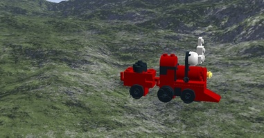 Набор LEGO MOC-11982 The Crimson Express
