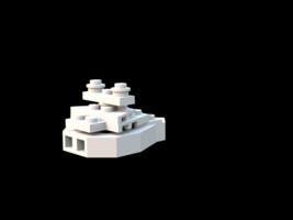 Набор LEGO MOC-12047 NanoStarDestroyer2