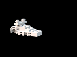 Набор LEGO NanoStarDestroyer1
