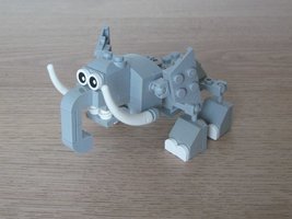 Набор LEGO LEGO MIXELS SERIES 10 MOC  ELEPHANT JUNGLE TRIBE