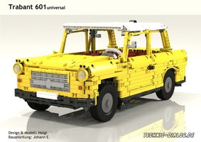 Набор LEGO MOC-12087 Trabant 601 universal