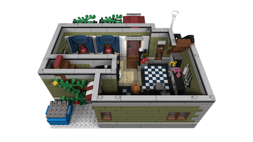 Набор LEGO MOC-12165 Парижский ресторан