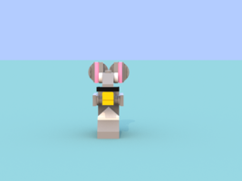 Набор LEGO Мышь (нано-размер)