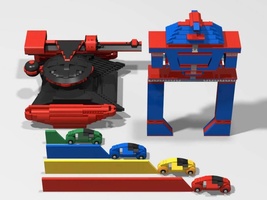 Набор LEGO Tron vintage collection