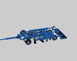 Набор LEGO MOC-12388 Blue ripper for the Claas Xerion 5000 Trac VC