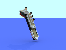 Набор LEGO MOC-12422 Breaking Titanic